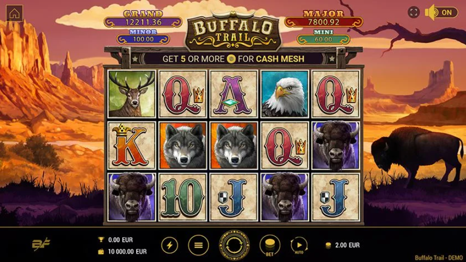 Buffalo Trail slotozen casino